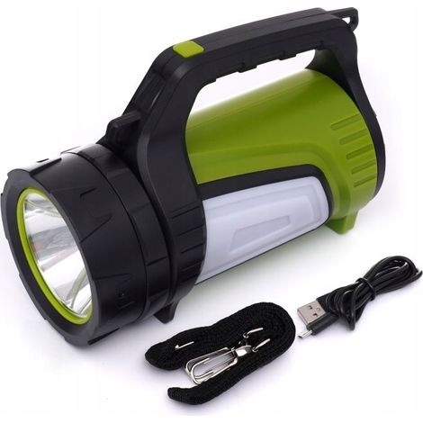 Linterna recargable con luces laterales KD1243 (1/5)