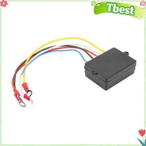 Tbest télécommande de treuil sans fil de récupération Kit de Télécommande de Treuil sans Fil, Matériau ABS, Portée moto remorque (1/4)