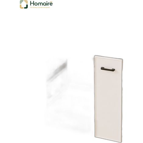 Flur- Garderobenschrank weiß aus MDF 76.5 x 47 x 82 cm HOMAIRE (1/5)