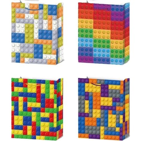 Bolsa de regalo con bloques S