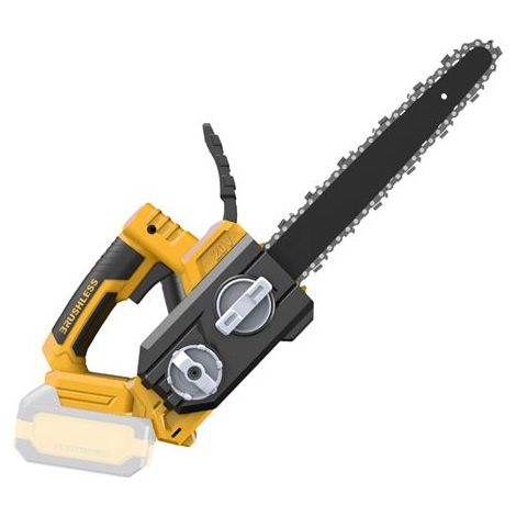Blim säge de Astsäge 20v - Blatt de 12" - lcd-Display - bürstenloser Motor - Akku nicht inbegriffen - Transportkoffer de transport - Farbe schwarz und gelb
