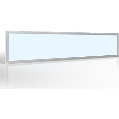 LED Panel 150x30cm 40W Rahmen silber - Lichtfarbe: Kaltweiß 5000K (1/5)