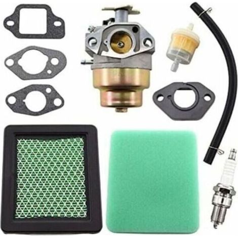 GCV 190 Carburateur avec Bougie D'allumage Ligne de Carburant pour Honda GCV190 GCv160 Moteur Convient pour tondeuse à gazon 16100-z0y-m42 (1/4)
