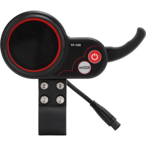 Zerone Écran TF‑100 Instrument de communication à 6 broches avec écran 48V TF‑100 pour contrôleur de scooter électrique (1/4)
