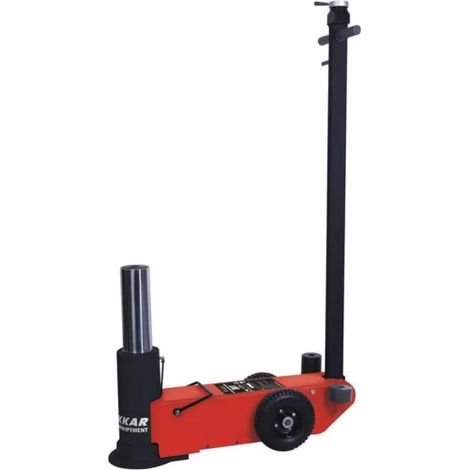 Drakkar Equipement – Cric rouleur oléopneumatique 30T – Longueur 840mm – Hauteur max 772mm – Pour véhicules légers et poids lourds (1/2)