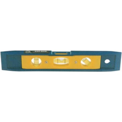 LIVELLA A 3 BOLLE  MAGNETICA GWS93B IN ABS 23 CM