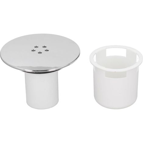 Duschabfluss-Haarfänger, Duschabfluss-Stopper, Haarfalle, Ersatz-Duschabflussabdeckung aus robustem Kunststoff für 90 mm Abflussloch