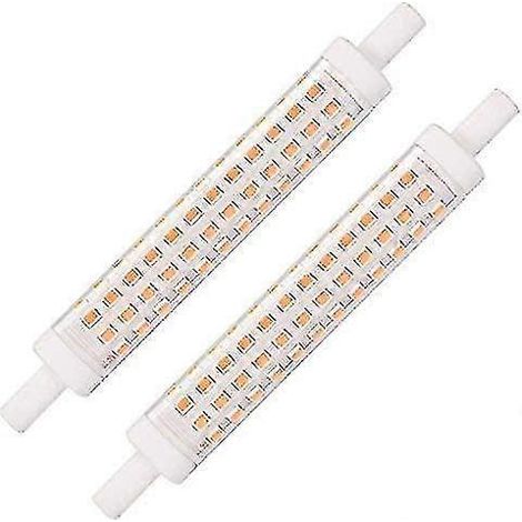 Ampoule LED linéaire R7s 118 mm 10 W, blanc chaud 3000 K, culot J118 non dimmable (1/4)