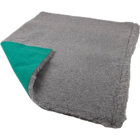 Saugfähiger Teppich 1.000 gr/m GRAU 1m. x 0,75m. SOCKEL OHNE GUMMI