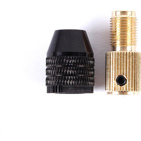 Mini mandrin de perceuse électrique 0.3 à 3.2mm, Mandrin de perceuse à changement portable pour arbre de moteur, outils rotatifs accessoires (2mm)