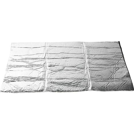 Tapis d'insonorisation auto 152x102cm 5mm, mousse insonorisante véhicule, isolation thermique, imperméable (1/5)
