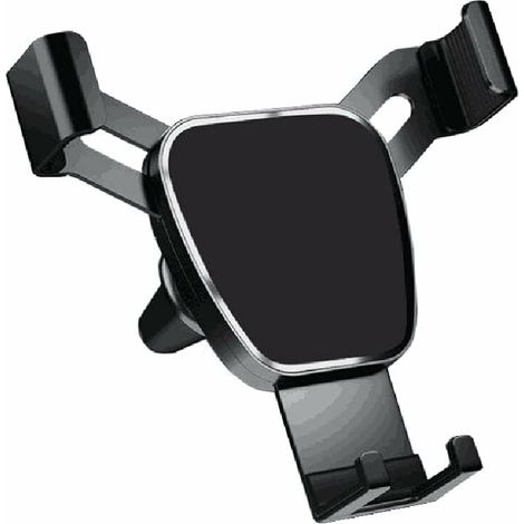 Support de Téléphone Portable de Voiture, Support de Téléphone Portable de Voiture Ventilation Support de Voiture Support de Téléphone Portable Antidérapant pour Voiture,Noir-LIAIKI (1/5)