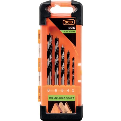 Coffret Meches Bois 5pcs