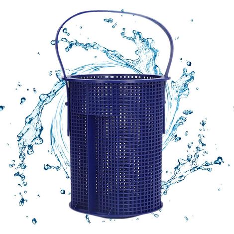 Panier de préfiltration pour pompe de piscine. Conteneur pour pompe de piscine avec poignée, pour les fêtes privées autour de la piscine entre amis.-AquaForge (1/5)
