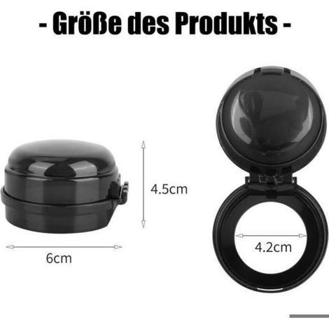 Couvercle De Sécurité Pour Bouton De Cuisinière À Gaz - Polypropylène Résistant À 120 °C - Protection Enfant - Lot De 8 (1/4)