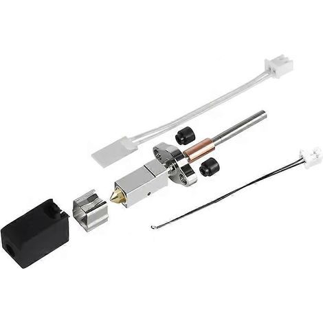 Upgrade-Hotend-Kit für Creality K1C Hotend, austauschbare Messingdüse 0,4 mm für K1 MAX Hotend-Kit 3D-Drucker (1/5)
