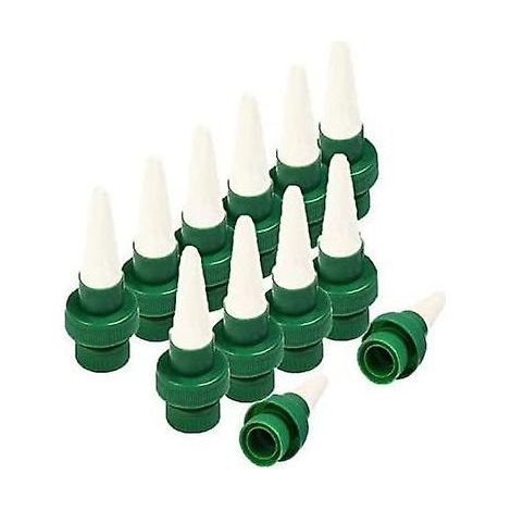 Arrosage Automatique pour Plantes en Céramique – Pics d’Arrosage Goutte-à-Goutte pour Intérieur et Extérieur – Lot de 12 (1/4)