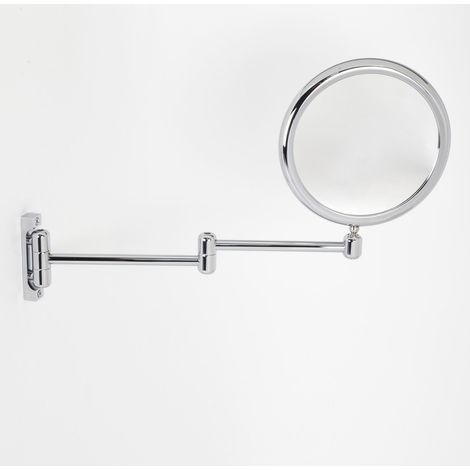 KOH-I-NOOR Doppiolino 47/2kk3 specchio ø18cm parete senza luce cromato codice prod: 47/2KK3