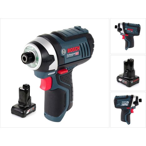 Bosch GDR 12V-105 avvitatore a impulsi a batteria 12V 105Nm + 1x batteria ricaricabile 6.0Ah - senza caricabatterie