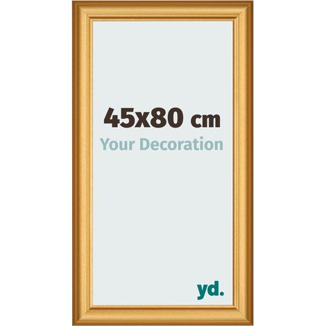 yd. - Cadre photo 45x80 - Or Mat - MDF - Lazio