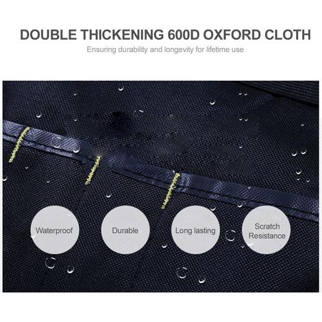 Gartengeräte-Gürteltasche mit Taschen, 600D Oxford-Gewebe, Garten-Set-Tragetasche, Heim-Organizer, Halter für Gartengeräte-Sets, Aufbewahrungstasche für Rasen und Garten (1/5)