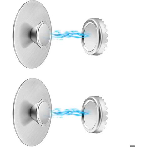 Porte-savon magnétique mural en acier inoxydable – Économise de l'espace – Dimensions compactes – Pour cuisine et salle de bain (1/5)
