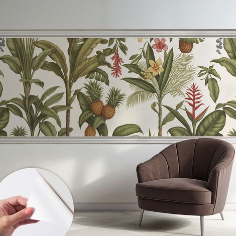 Fotomurale adesivo - parete decorativa - decorazione casa - stile moderno parete - Natura esotica 250x104 cm (1/5)