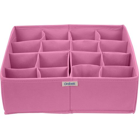 Ordinett Divisore modulare L Blossom Rosa 30,5x30,5x10 cm Pieghevole