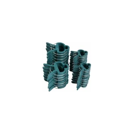 100 pinzas para plantas, pinzas de resorte para soporte de plantas de tomates y vides - Crezuo (1/4)