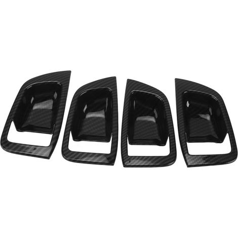 4-teilige Türgriffabdeckungen in Carbonfaser-Optik, passend für Mitsubishi Modelle 2019-2021
