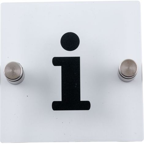 Plaque de porte transparente - Informations - 4386133 (1/3)