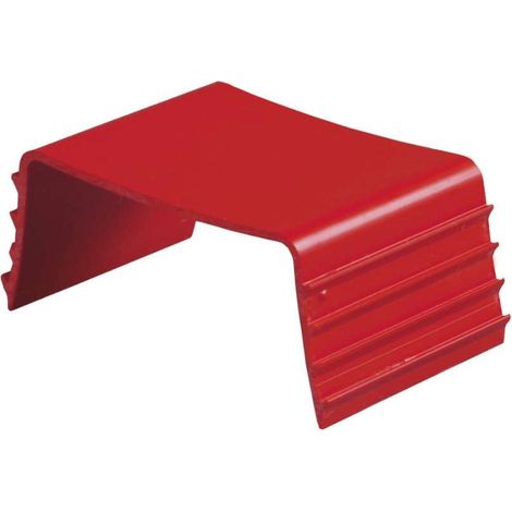 poly pool - 1 traversino fissatubi per canale "80 mm x 60 mm" avorio