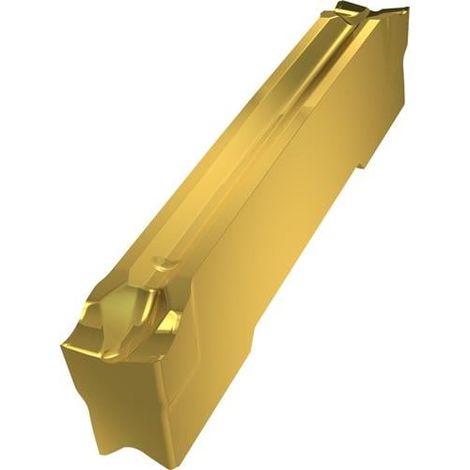 Wendeschneidplatte ISO GL3-D300G02L06-PM:G8330 Breite 3mm PVD beschichtet Gold (1/2)