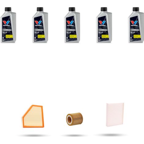 Kit tagliando 3 FILTRI e 5L OLIO compatibile con Bmw serie 3 (F30, F80,F31) 320I 135kw dal 2012 al 2018 (1/4)