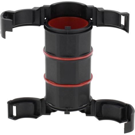 Wiska 10109729 BFC-23-23-BK Adaptateur pour tube ondulé noir droit 1 pc(s) W406432 (1/2)