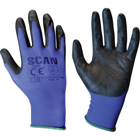 Scan Max. Dexterity Nitrile Gloves - Medium (1/3)