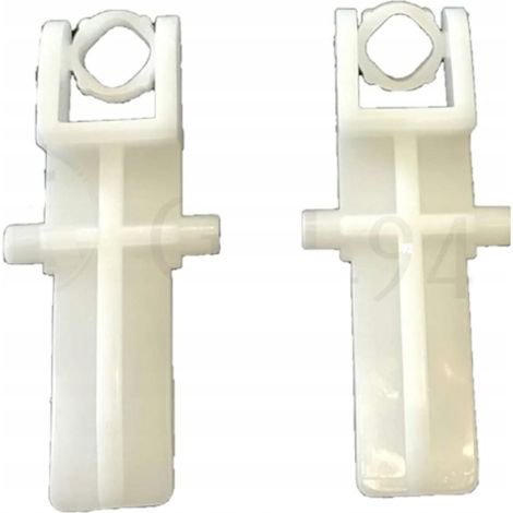Oliprint  Levier poussoir - 2 pièces - Compatible avec Koło Dual - Accessoire WC essentiel - Pratique et durable