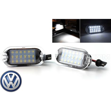 Pack 2 modules LED Eclairage Portes VW - Golf 3 / 4 / BORA / BEETLE / SHARAN / TOURAN (1/3)