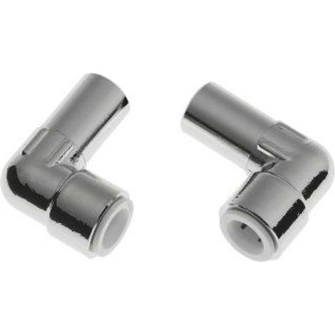 Pro Classic Pushfit Radiator Elbow 10 x 15mm PFP-ELB1 - Reduci...