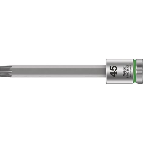 WERA Schraubendrehereinsatz 8767 B HF TORX 45 x 100 mm, 3/8", Haltefunktion (1/5)