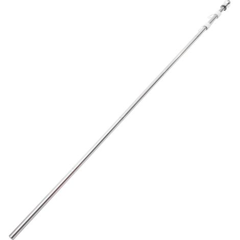 1ensemble Poteau De Drapeau Acier Inoxydable Rotatif Sections pour Jardin Résistant Aux Intempéries Et Facile à Installer pour Drapeaux Extérieurs Et Décorations De Fête (1/5)