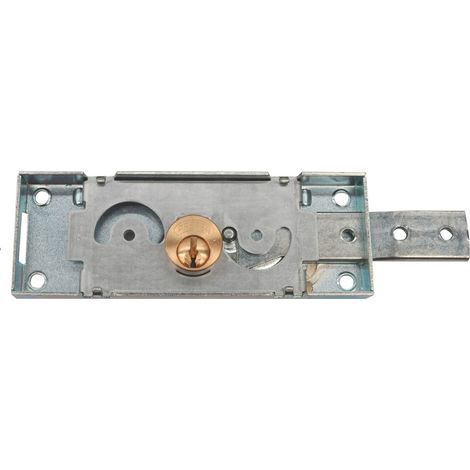 prefer serratura per serranda A411 cilindro ottone scatola mm 155x55 solo destro (1/2)