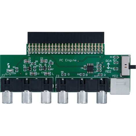Mcbazel RGBS Video Booster Audio Signal Output Board for NEC PC Engine/TurboGrafx-16 Console (1/5)
