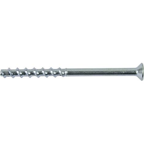 Vis béton Tête fraisée TORX 5X60 Acier zingué-30 pièces