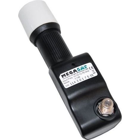 LNB Multifeed - Megasat - Single - Compact - 0,1 dB - Gain 60 dB - Résistant aux intempéries