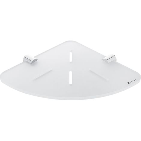 Nimco Étagère D'angle Plexiglass, Avec Chrome Fixation, BORMO BR X208-26 (1/3)