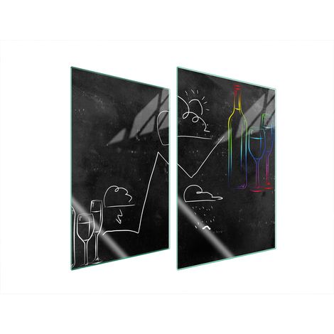 PLACA PROTECTORA DE VIDRIO PARA COCINA 2x35x52 NEGRO (1/5)