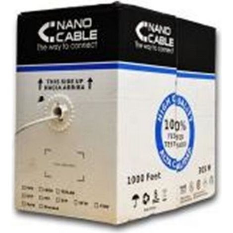 Bobine 305m Câble FTP Cat6 CU Rigide CU Blindée (1/4)