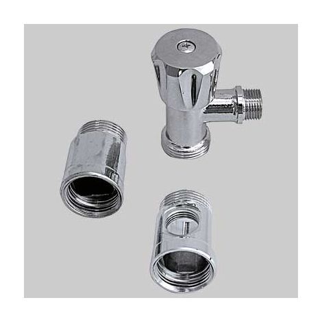 RUBINETTO SEMPLICE PER LAVATRICE CON DISTANZIATORE  3/4     MADE IN ITALY