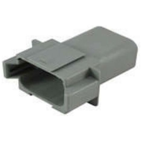 TE Connectivity DT04-08PA-C015 Cosse cylindrique mâle mâle, droit Nombre total de pôles: 8 Série (co (1/2)